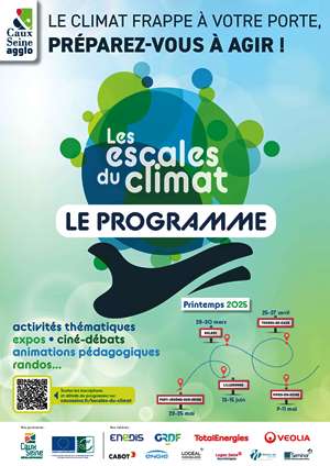 PREMIÈRE ÉTAPE DES ESCALES DU CLIMAT À BOLBEC (CERTAINES AU DÉPART DE GRUCHET-LE-VALASSE) DU 28 AU 30 MARS :