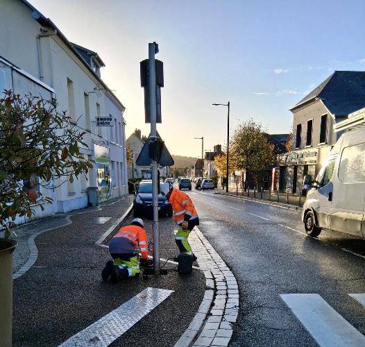 VALIDATION DE LA MODIFICATION DES PRIORITÉS AU CARREFOUR EN BAS DE LA RUE DE LA MAIRIE