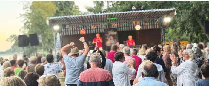 GRUCHET ACCUEILLE LA 1ERE GUINGUETTE ESTIVALE DE CAUX SEINE AGGLO JEUDI 2 JUILLET !